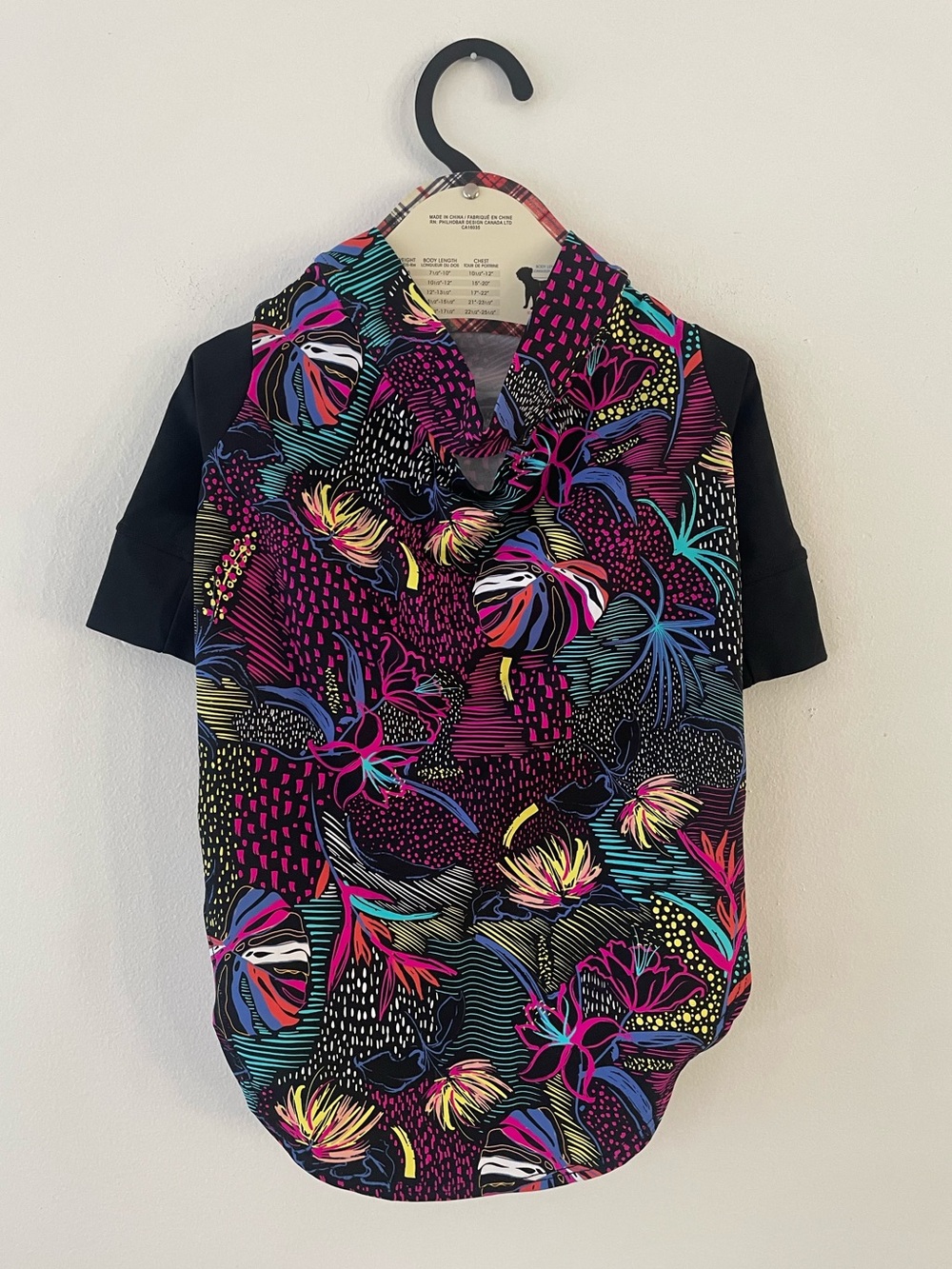 Barkley & Finn Tropical Dog Swim Shirt Size M